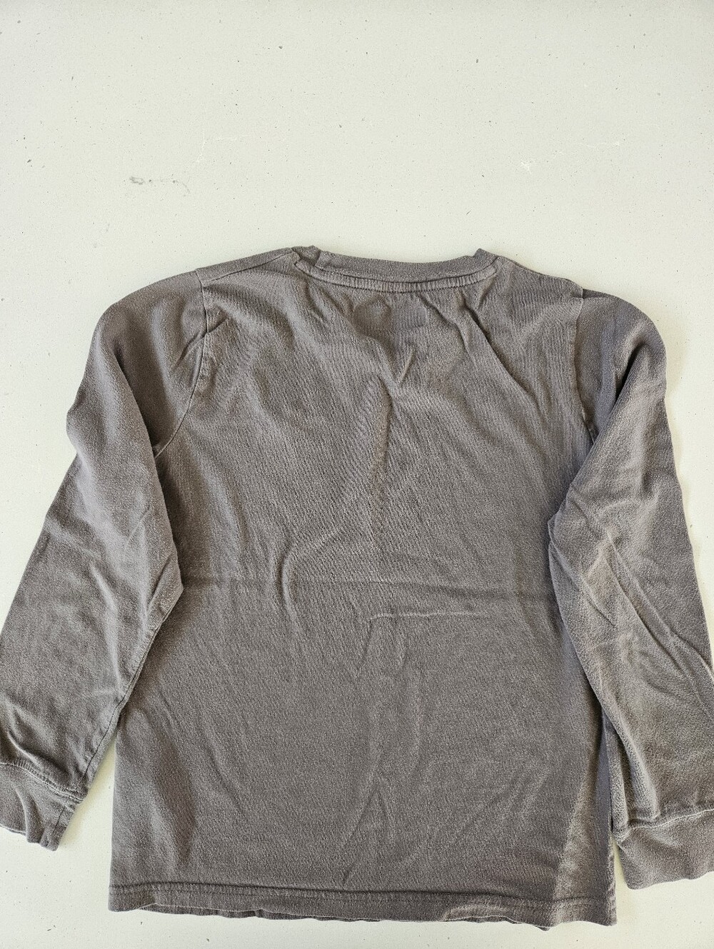 Abercrombie Kids T-shirt Lot Of 2 Long Sleeve Green And Gray Purple 9 10 11 12 - Picture 5 of 9